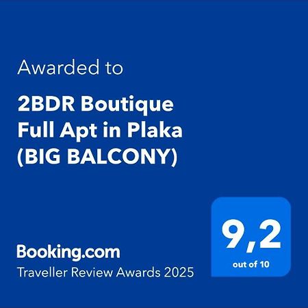 2Bdr Boutique Full Apt In Plaka Атина Екстериор снимка